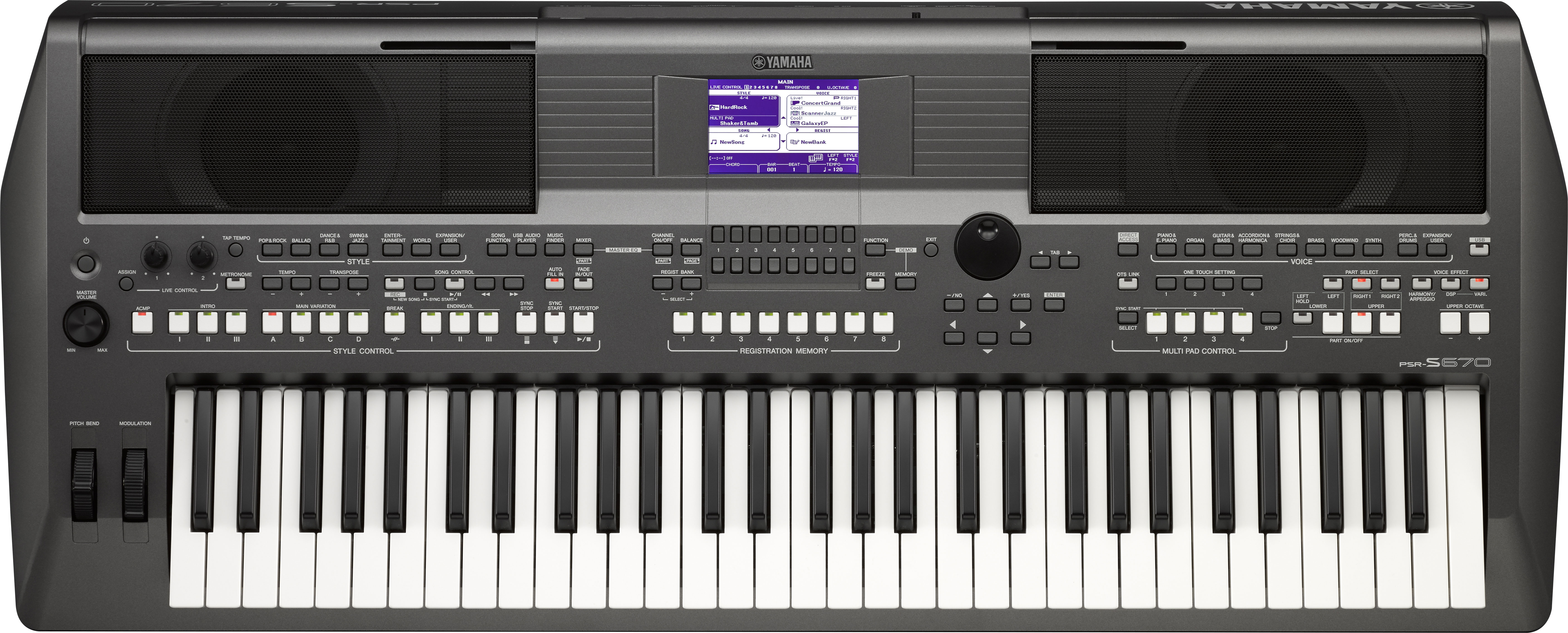 Yamaha PSR-S670 | Synthpedia