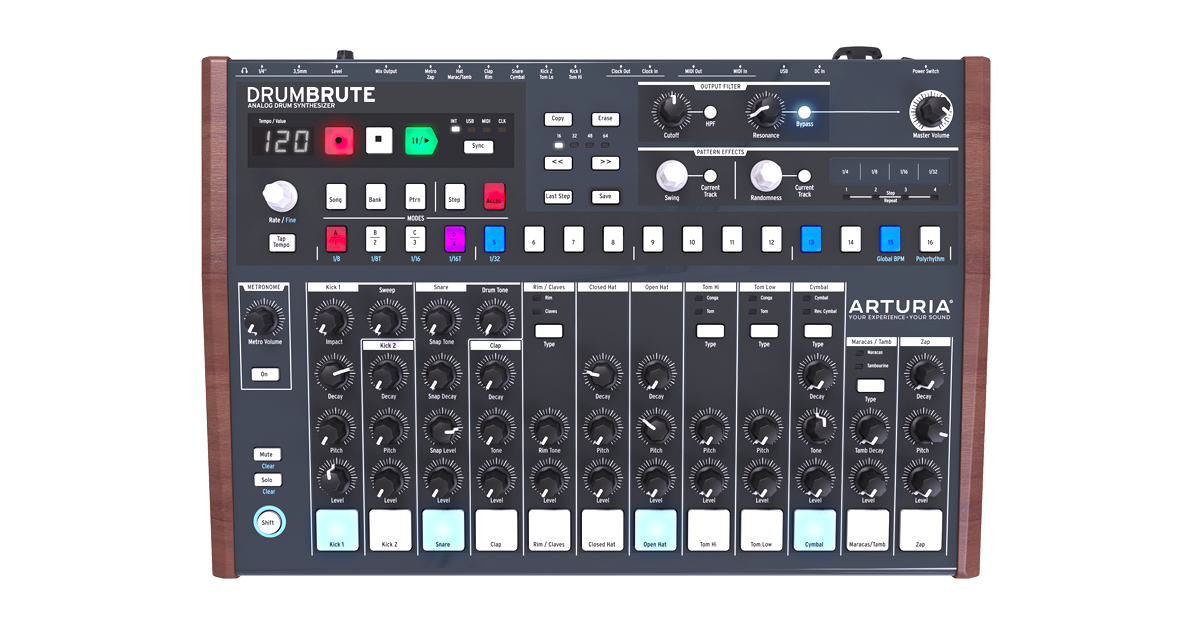 Arturia DrumBrute | Synthpedia