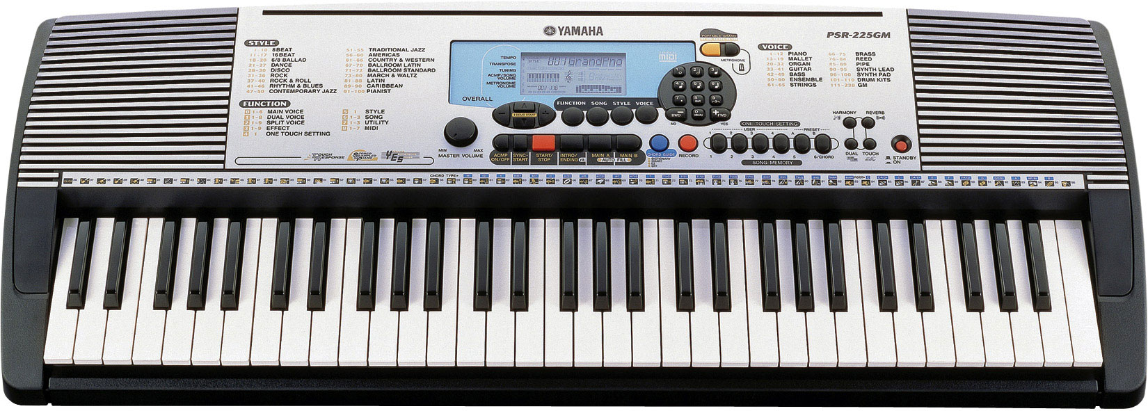 Yamaha PSR-225GM | Synthpedia